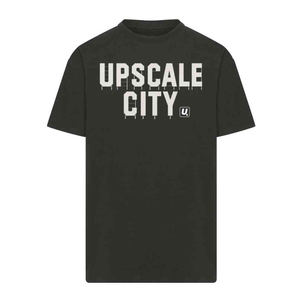 Mister Tee Upscale - UpCity Heavy Oversize Tshirt Homme - Noir